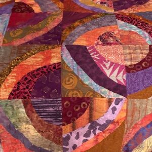 Artistic Multicolor Patchwork Quilt